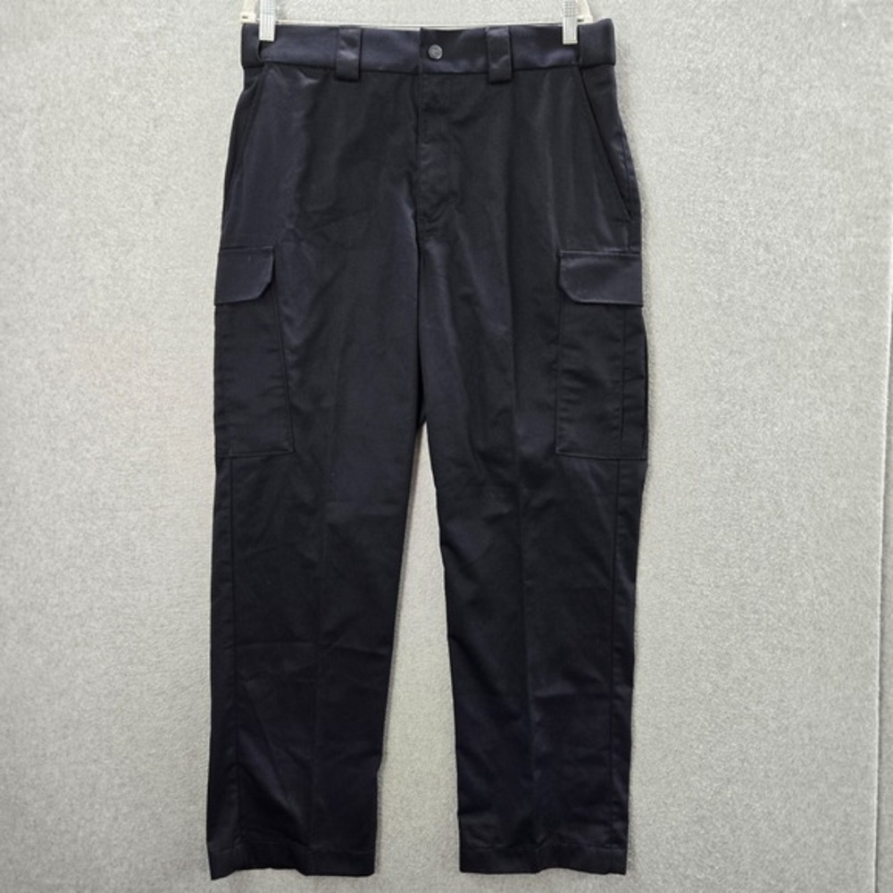 5.11 Tactical Men Pants 35 Blue Cargo Pockets Unhemmed Law Enforcement NWT